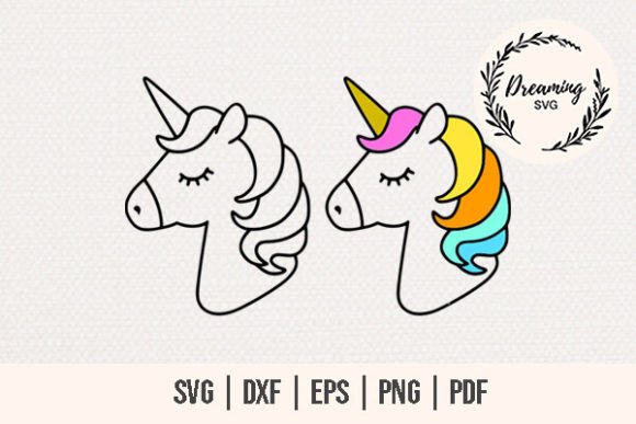 Download Unicorn SVG - Unicorn Head Silhouette - Premium Resources