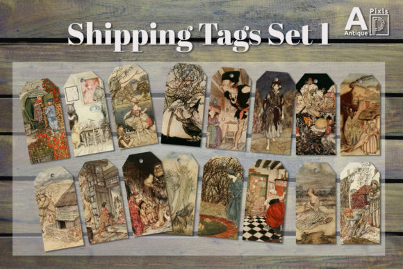 Download English Fairy Tales 16 Shipping Tags - Premium Resources