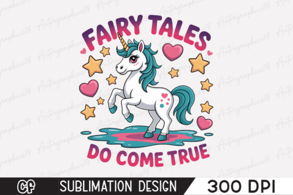 Download Fairy Tales Do Come True PNG Design - Premium Bundle